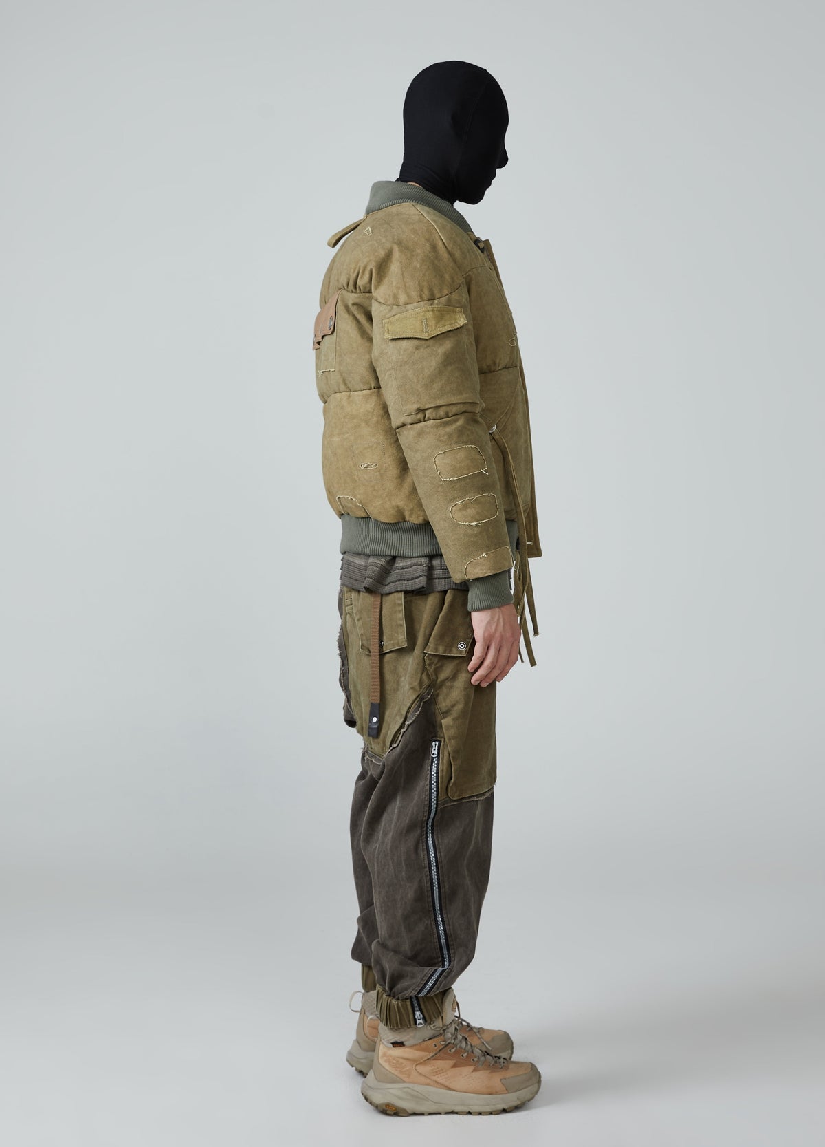 Winter Military Thickened Distressed Jacket