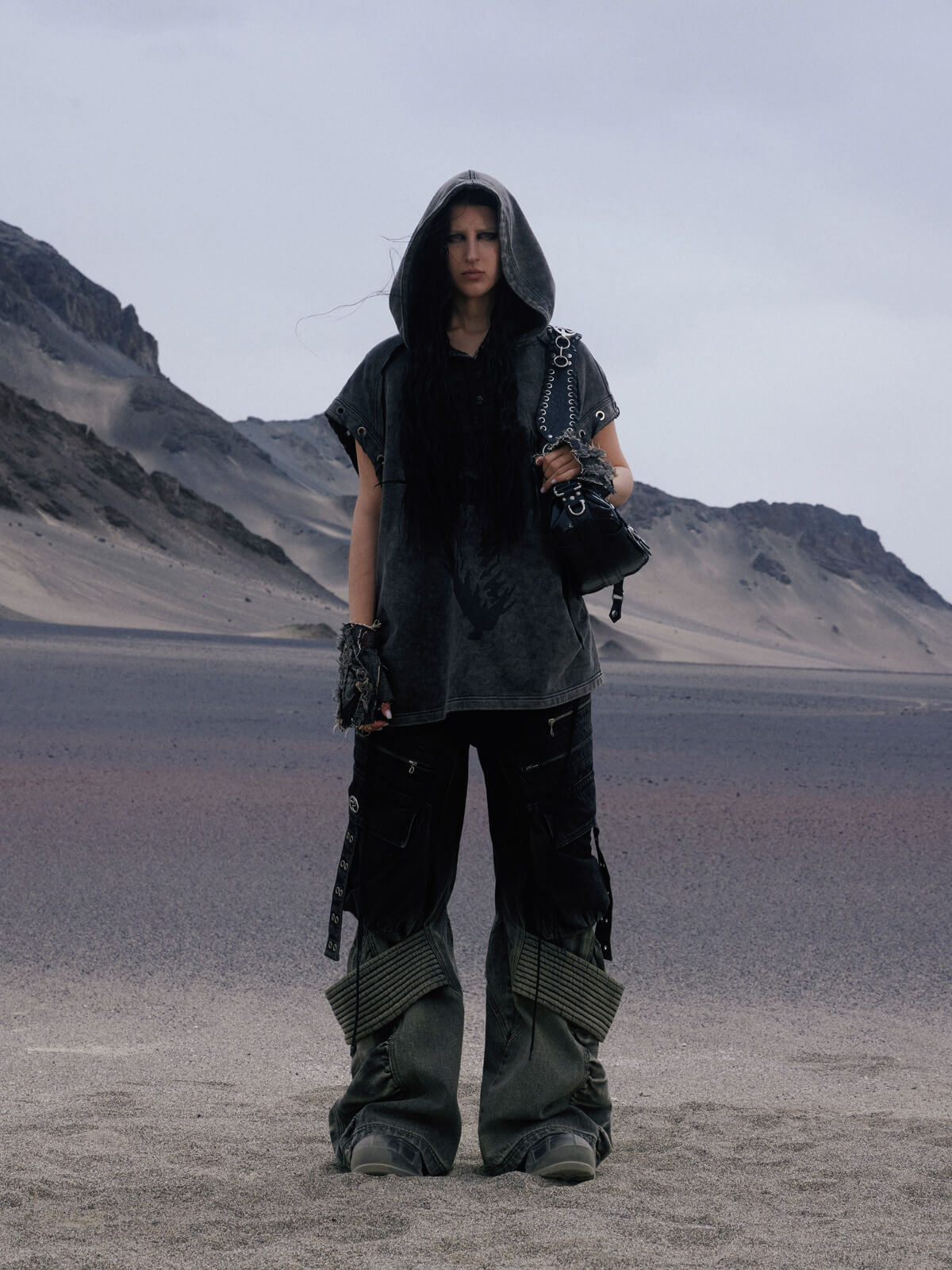 Dunes Gradient Post-Apocalyptic Cargo Denim